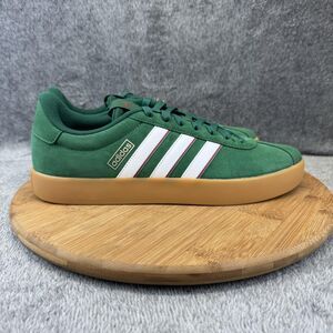 Adidas VL Court 3.0 Shoes Mens Size 9.5 Suede Gum Sole IH4790 Sneakers